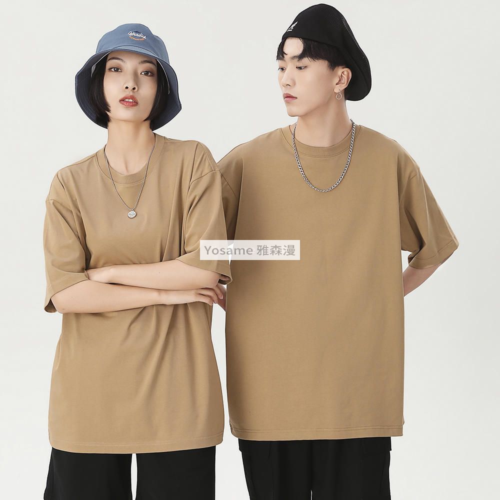 重磅落肩T恤（中重磅）(图5)