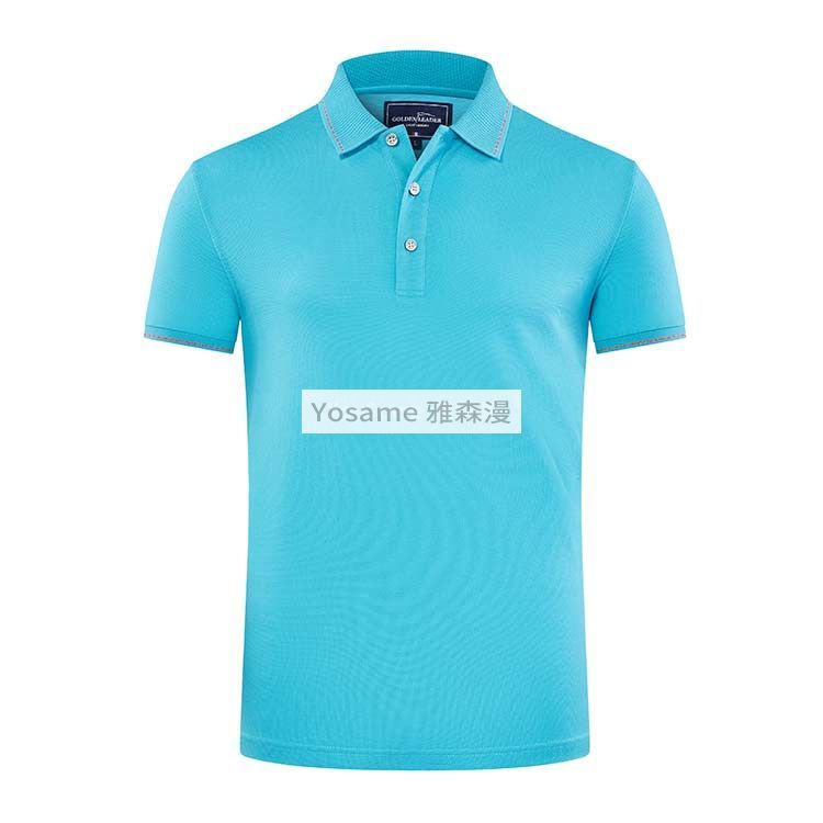 长绒棉液氨珠地polo衫