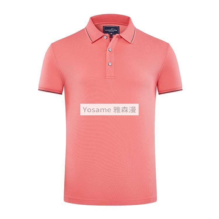 长绒棉液氨珠地polo衫