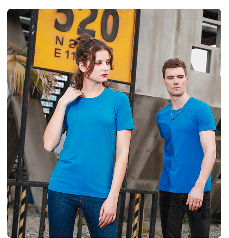 超爽珠光棉圆领T恤(图15)