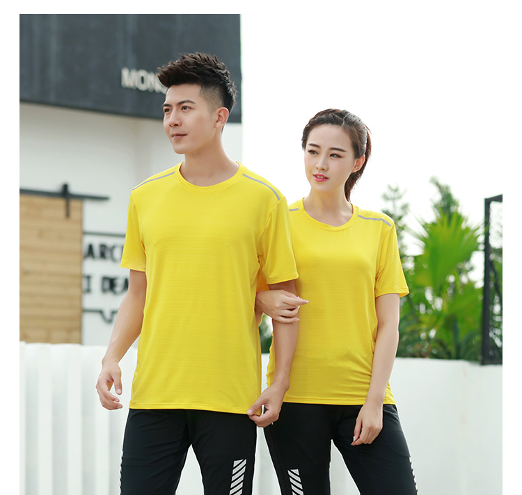 阳离子圆领短袖T恤定制(图7)