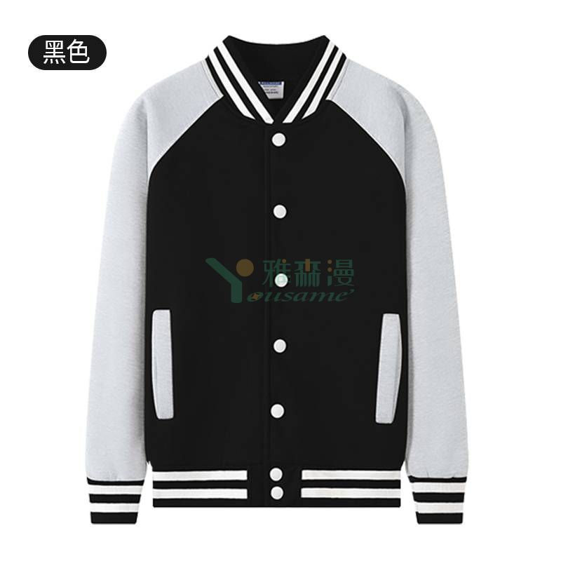 加厚摇粒绒棒球服