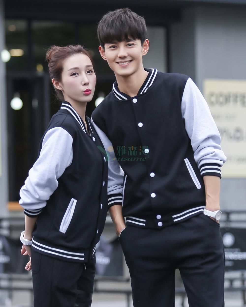 超柔水貂绒棒球衫(图9)