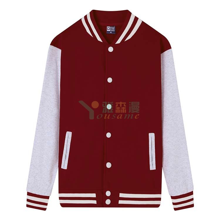 全棉大毛圈棒球服