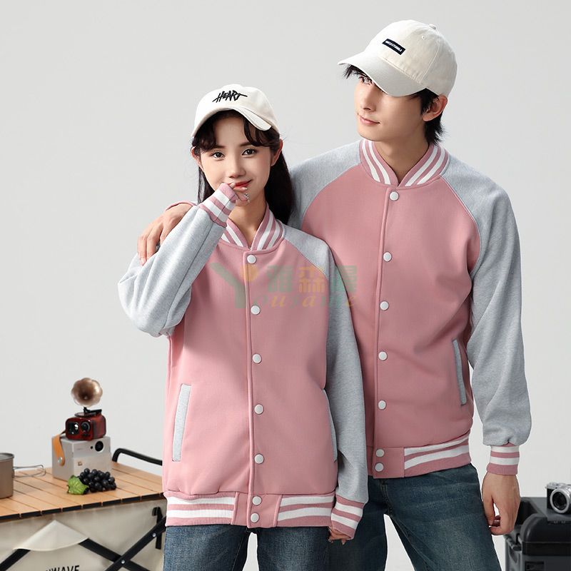 加厚摇粒绒棒球服