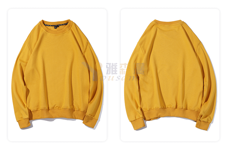 落肩宽松圆领卫衣(图8)