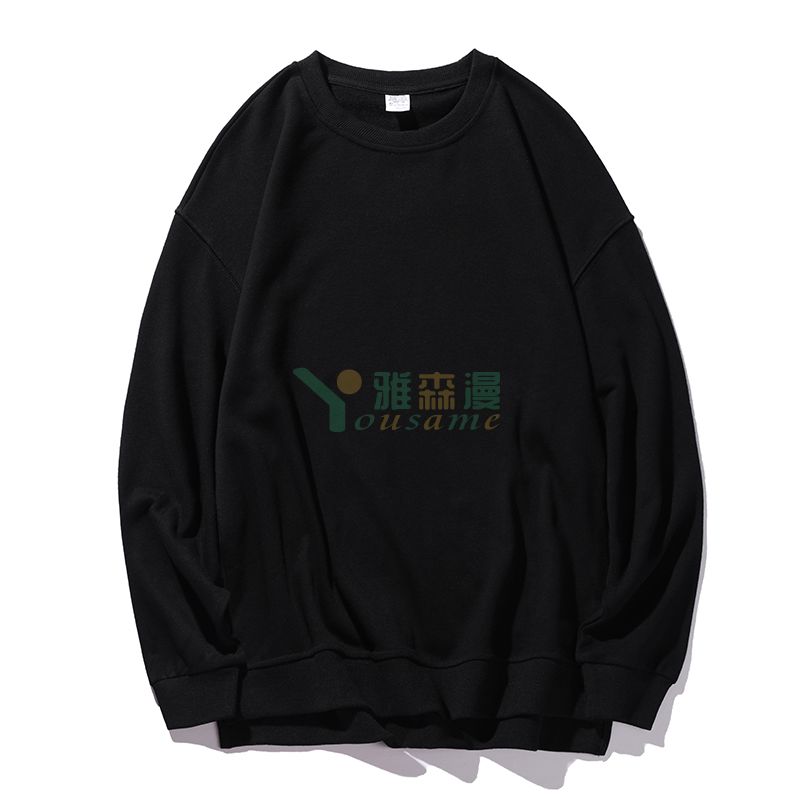 嘻哈落肩开叉卫衣