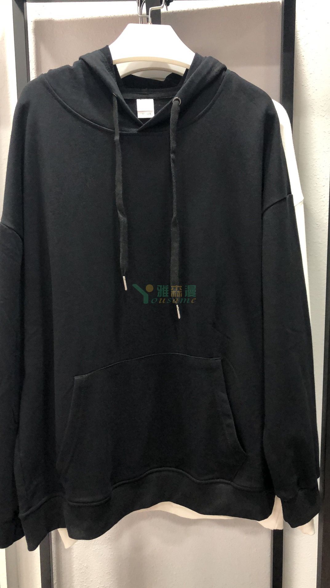 落肩连帽卫衣(带兜)(图10)