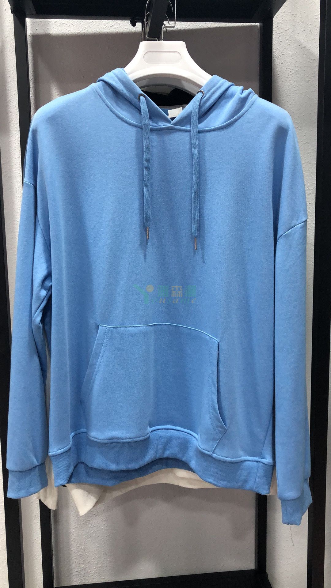 落肩连帽卫衣(带兜)(图12)