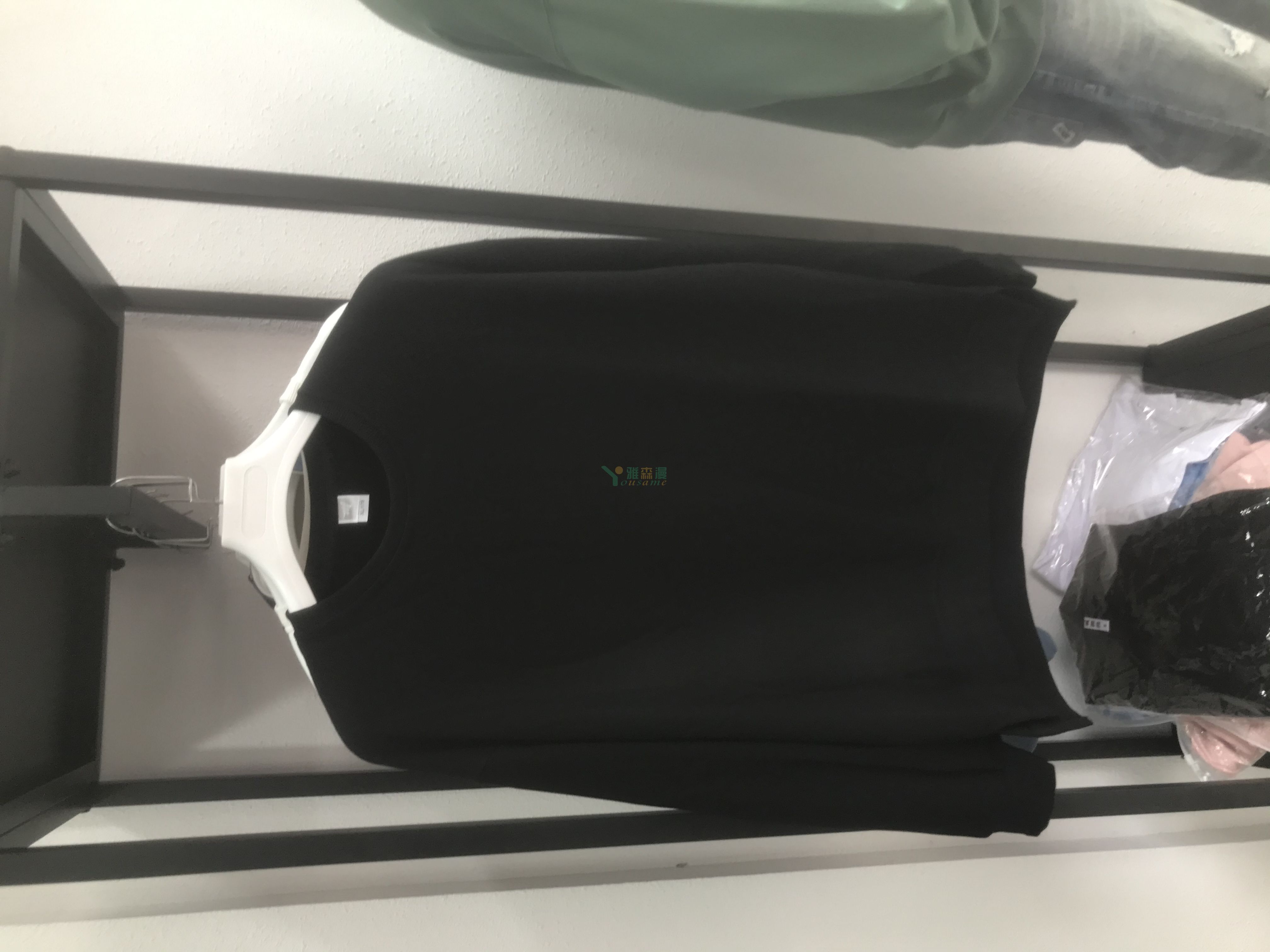 嘻哈落肩开叉卫衣(图8)