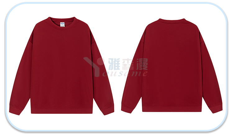 落肩碳素棉卫衣(图26)