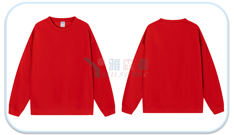 落肩碳素棉卫衣(图25)