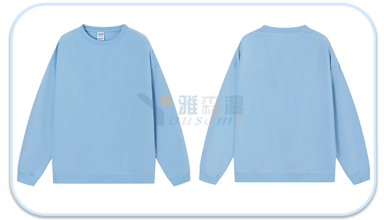 落肩碳素棉卫衣(图33)