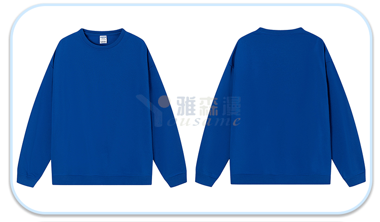 落肩碳素棉卫衣(图35)