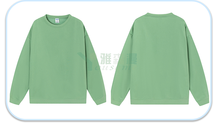 落肩碳素棉卫衣(图36)