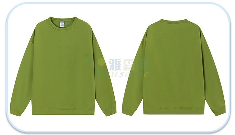 落肩碳素棉卫衣(图38)