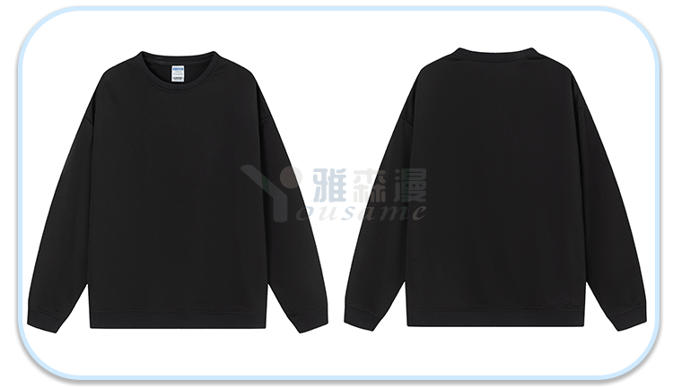 落肩碳素棉卫衣(图43)