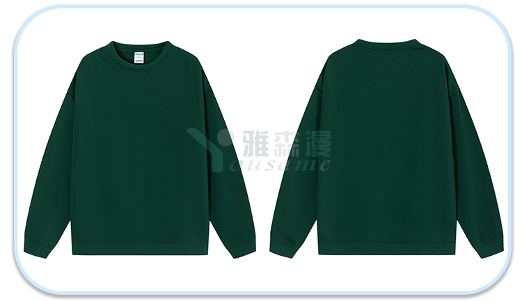 落肩碳素棉卫衣(图39)