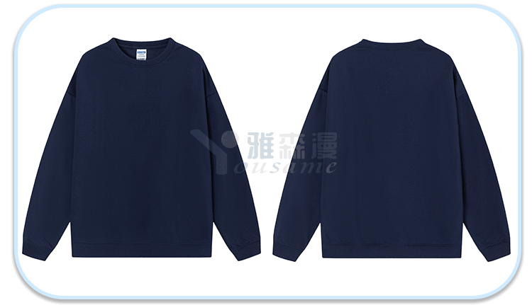 落肩碳素棉卫衣(图42)