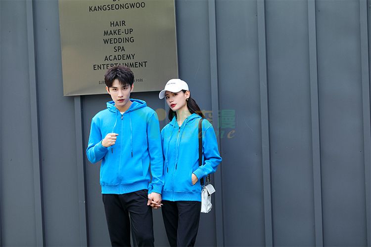 超柔水晶银狐绒拉链卫衣(图1)