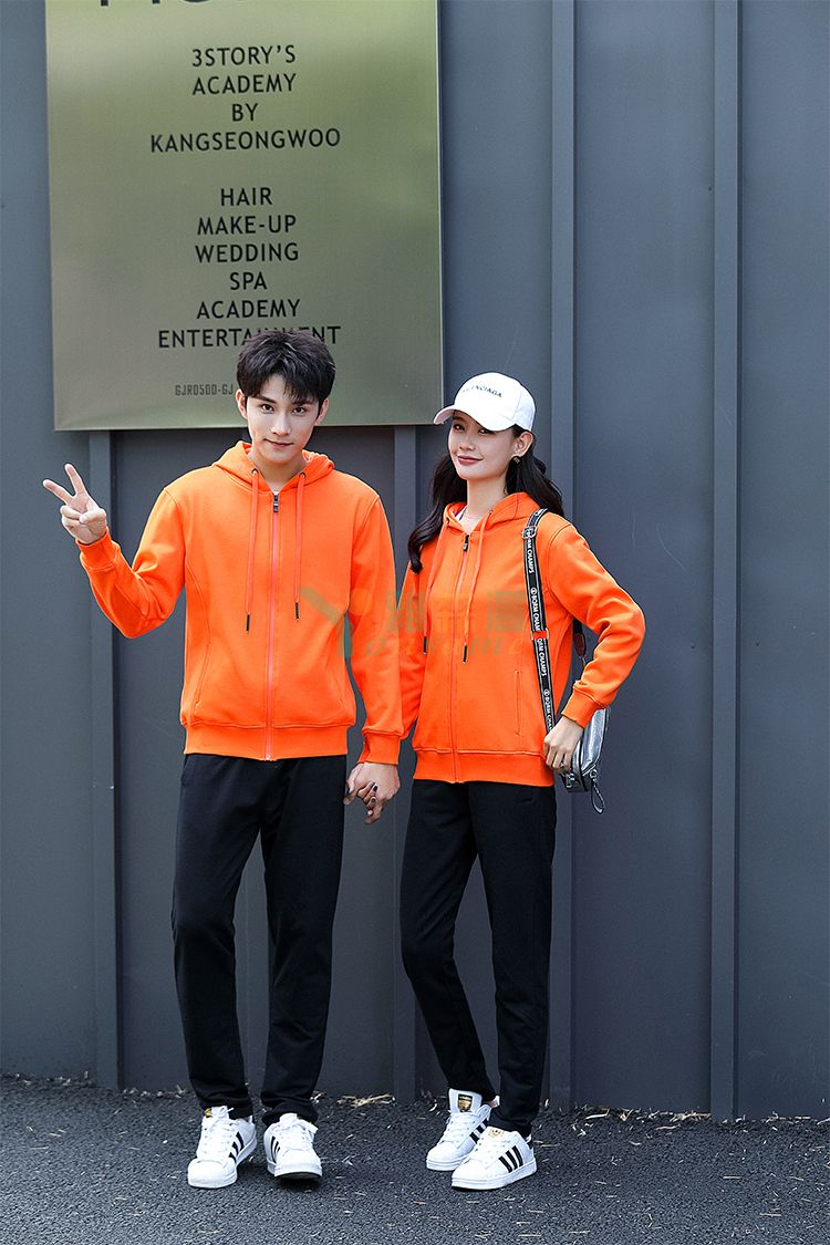 超柔水晶银狐绒拉链卫衣(图12)