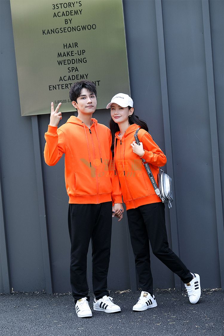 超柔水晶银狐绒拉链卫衣(图13)