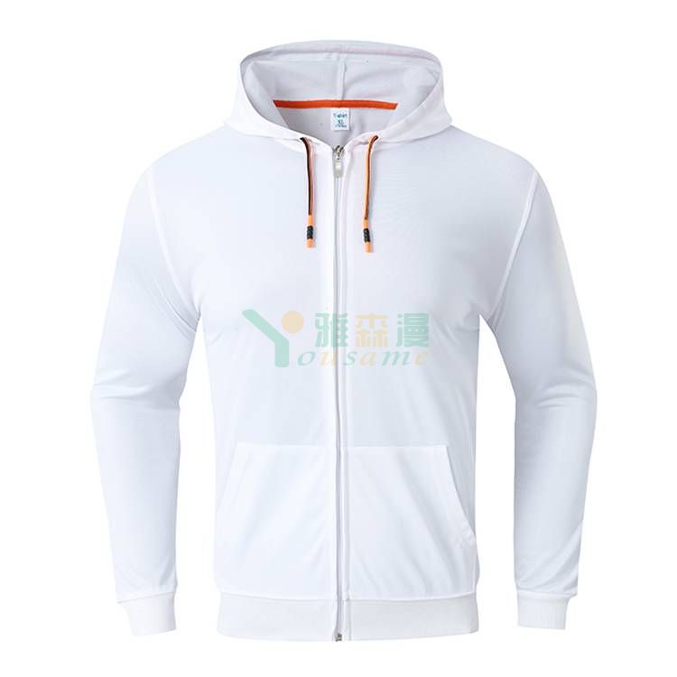 金光绒套头拉链卫衣