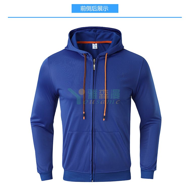 金光绒套头拉链卫衣(图9)