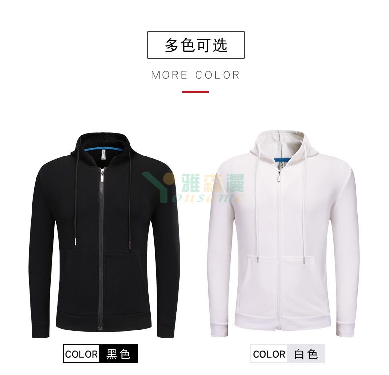 拉链连帽不倒绒卫衣(图12)