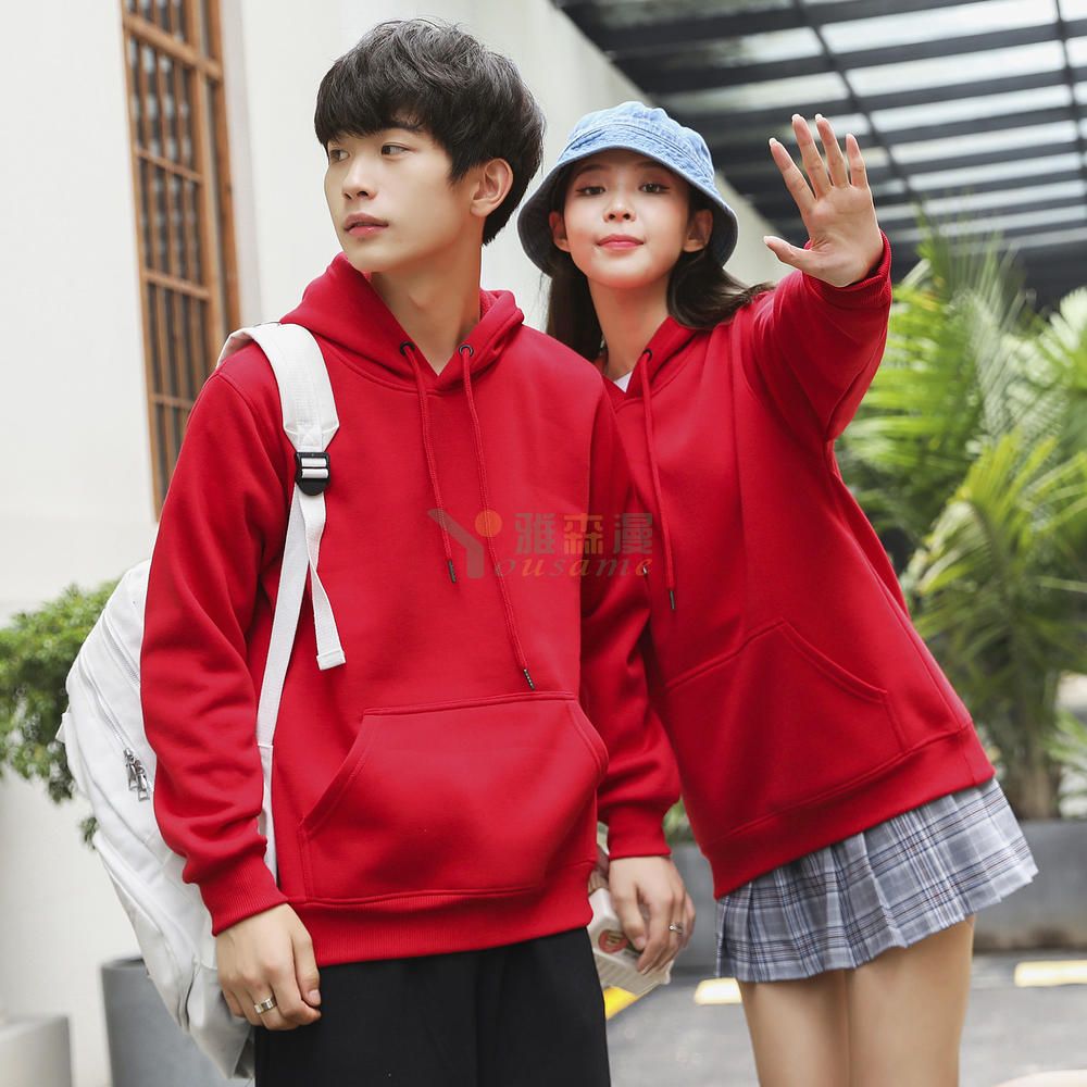 丝光摇粒绒拉链卫衣(图5)