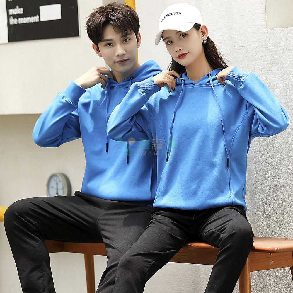 银狐绒卫衣（拉链带帽+立领）(图3)