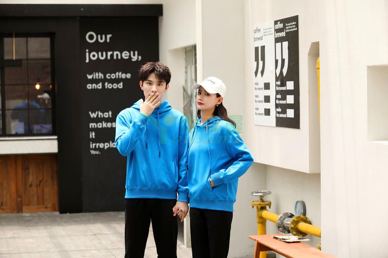 银狐绒卫衣（拉链带帽+立领）(图20)