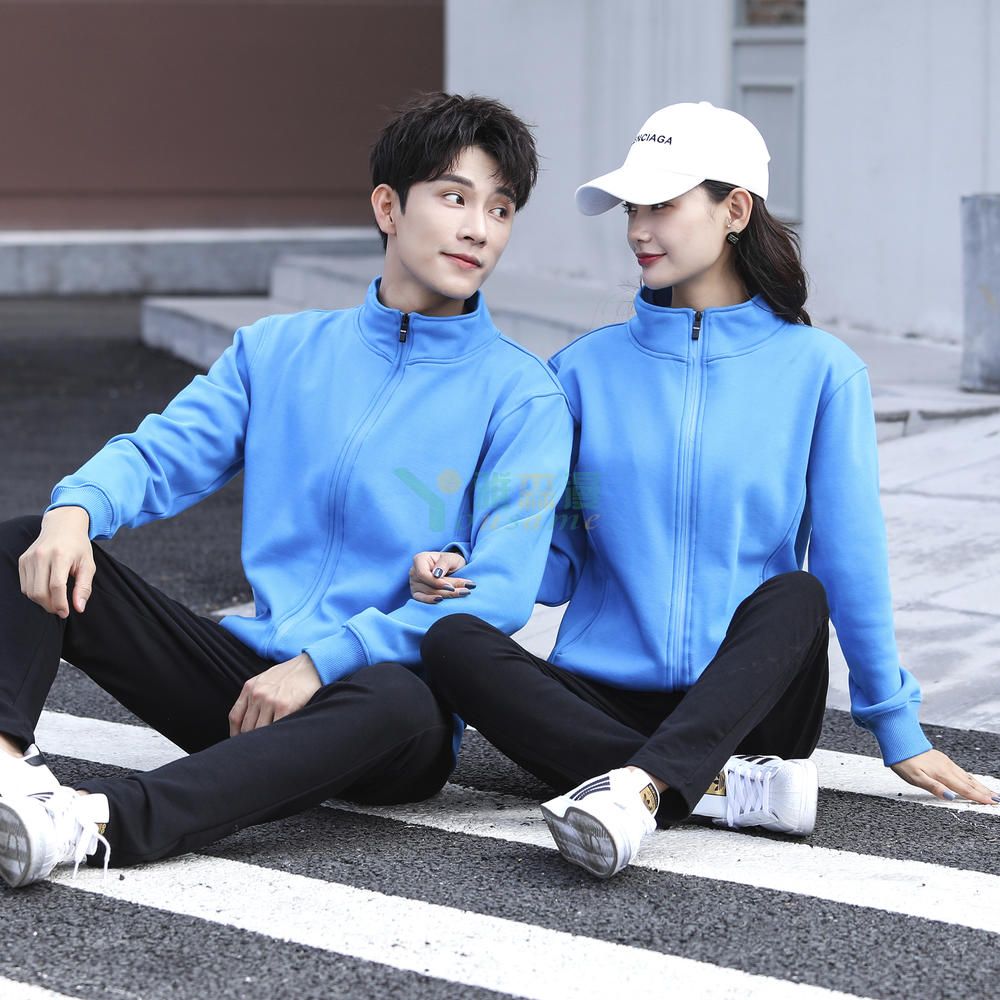 银狐绒卫衣（拉链带帽+立领）(图34)