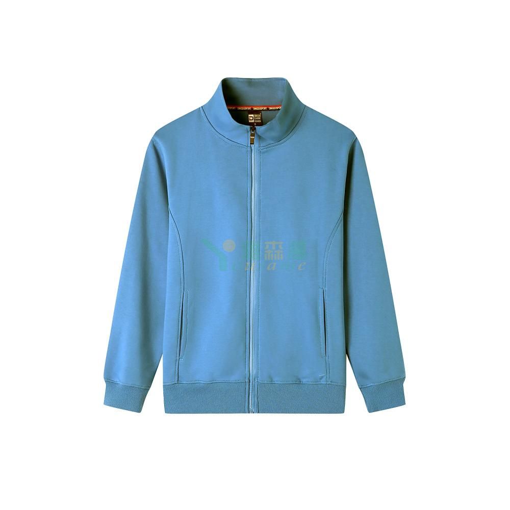 银狐绒卫衣（拉链带帽+立领）(图44)