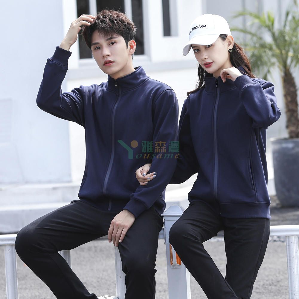 银狐绒卫衣（拉链带帽+立领）(图35)