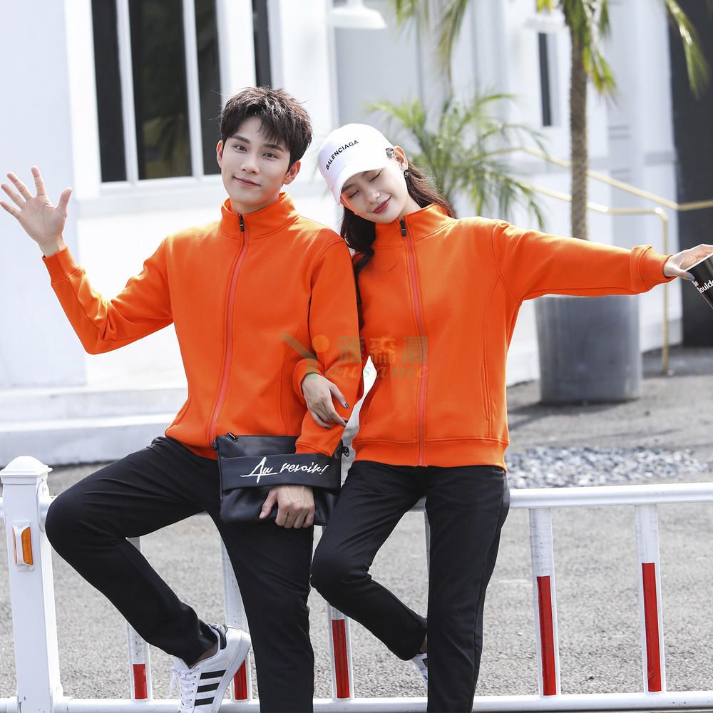 银狐绒卫衣（拉链带帽+立领）(图36)