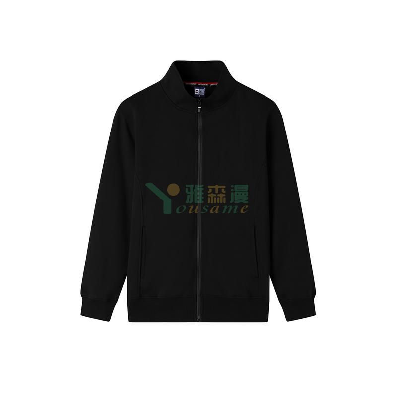 银狐绒卫衣（拉链带帽+立领）(图42)