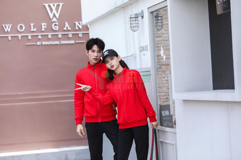 银狐绒卫衣（拉链带帽+立领）(图49)