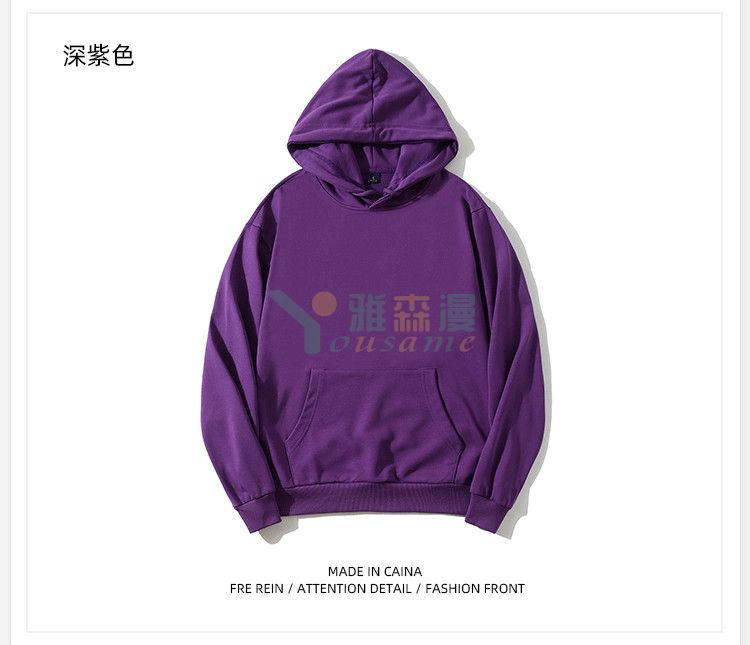 溜肩连帽套头卫衣(图6)