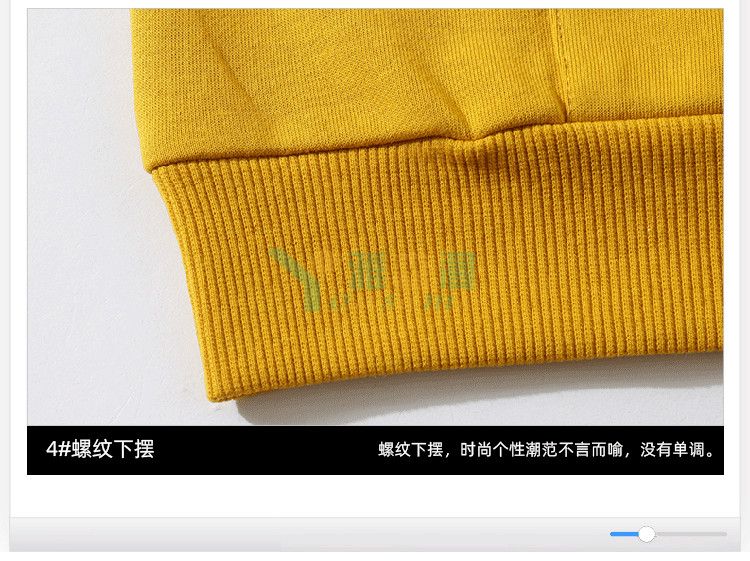 溜肩连帽套头卫衣(图21)