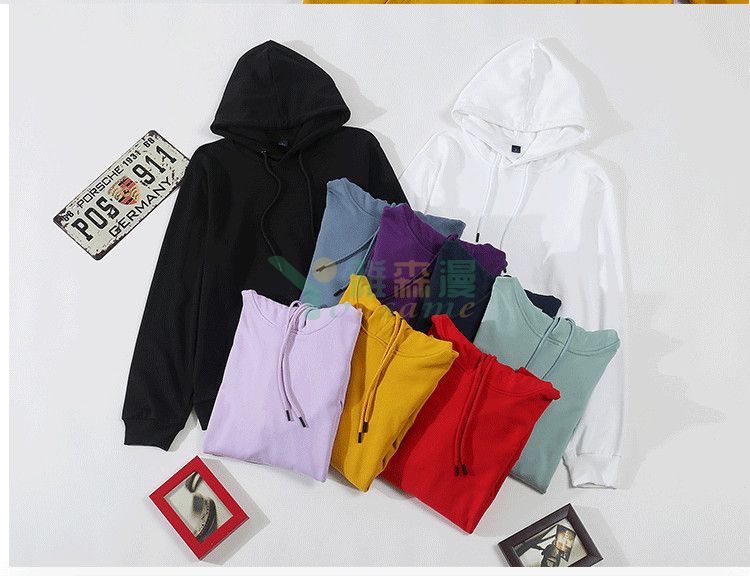 溜肩连帽套头卫衣(图23)