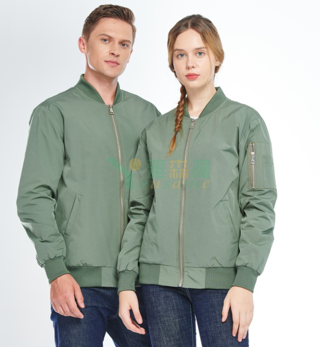 潮牌立领飞行夹克外套