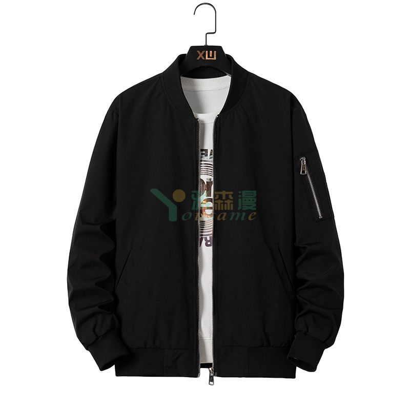 潮牌立领飞行夹克外套(图16)