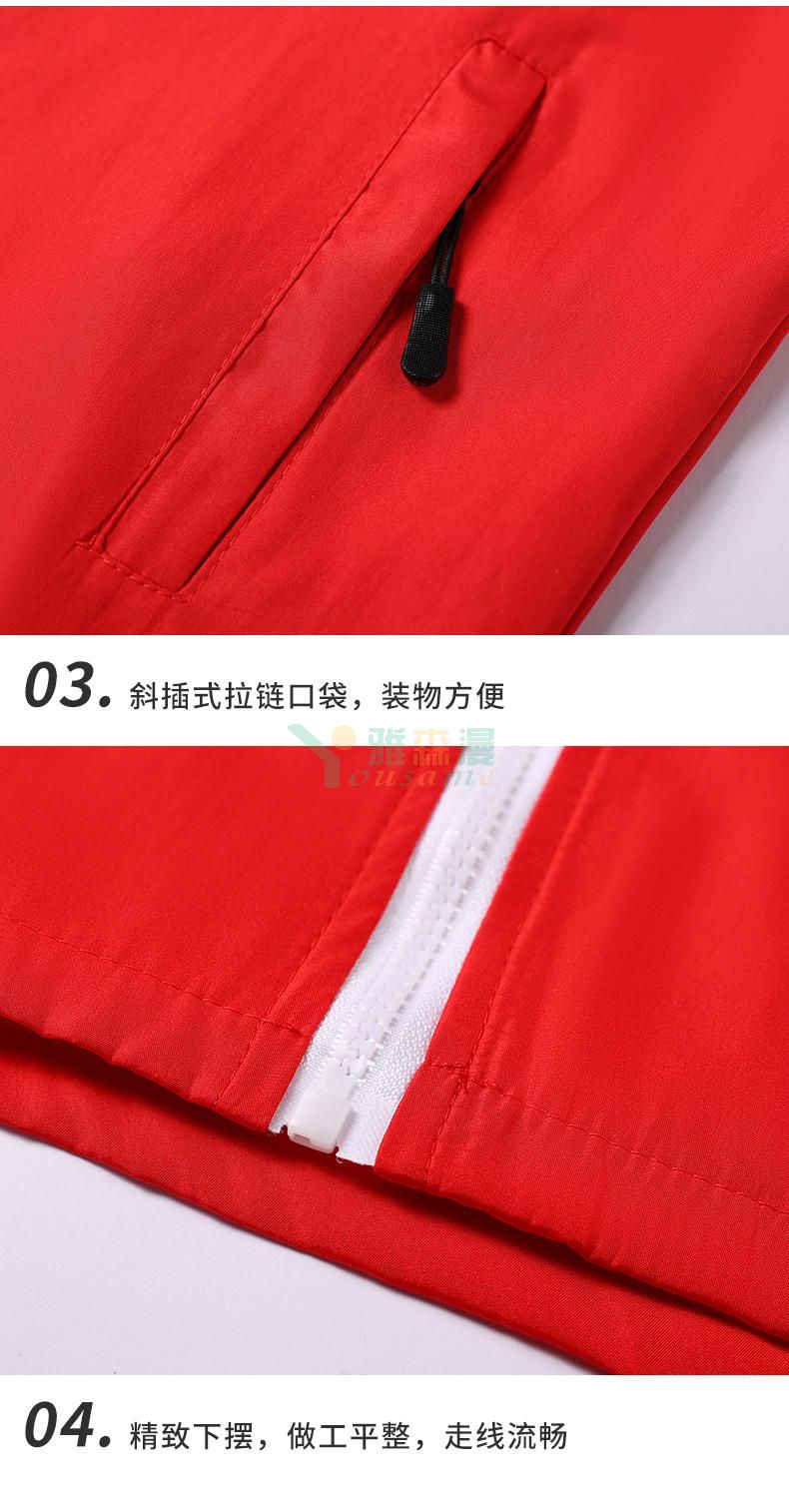 拼色复合拉链风衣(图10)