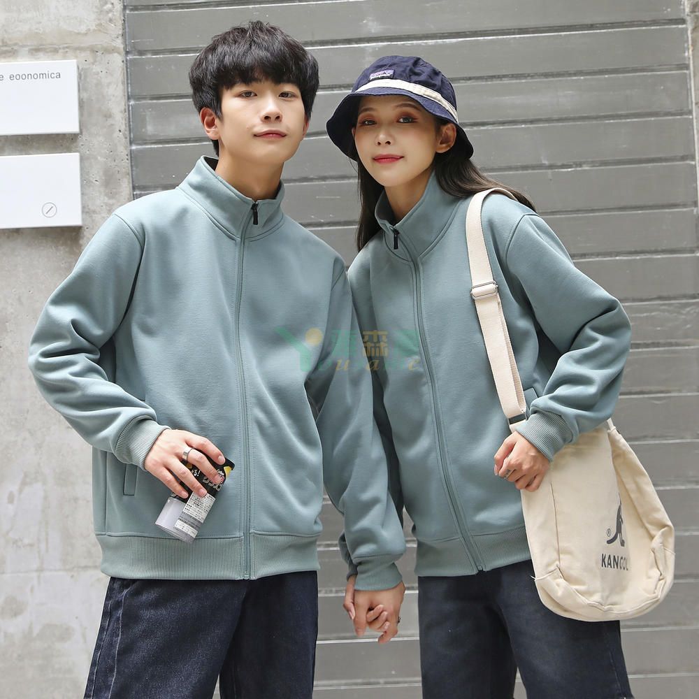 珠地健康棉拉链卫衣(图4)