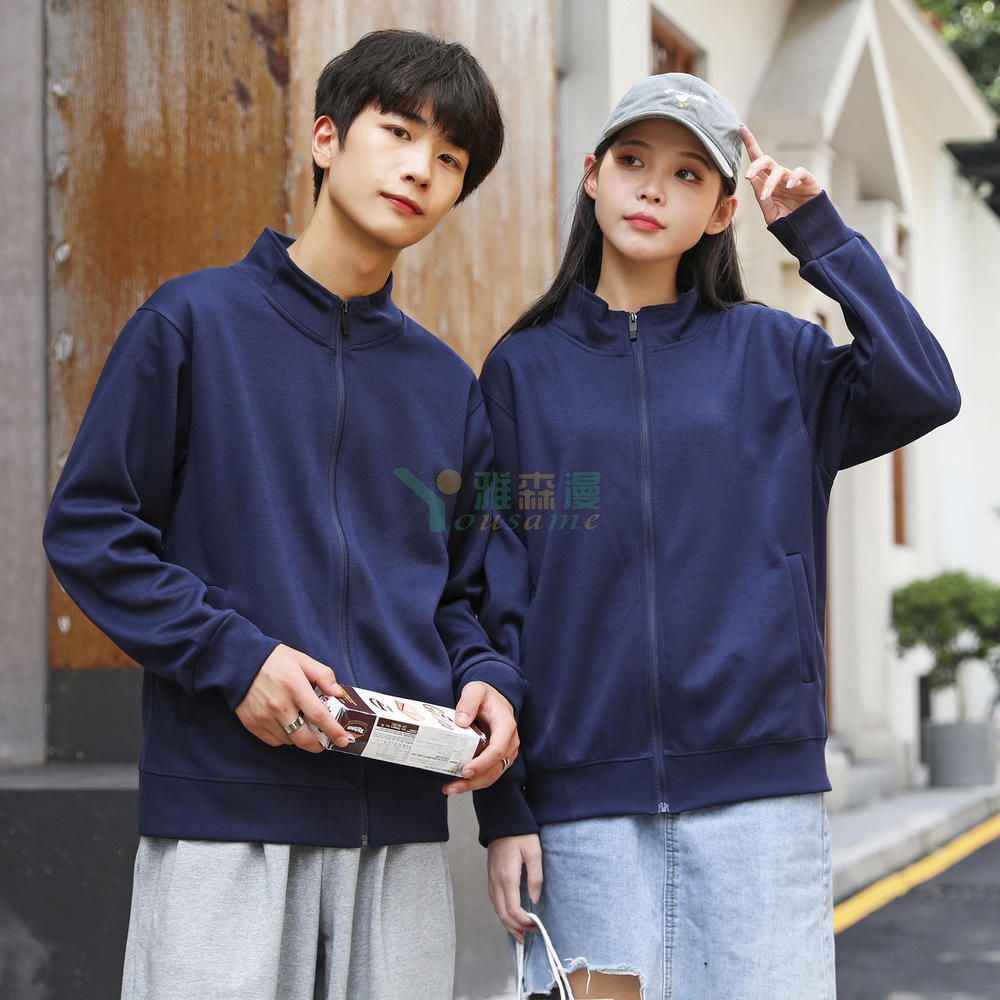 珠地健康棉拉链卫衣(图8)