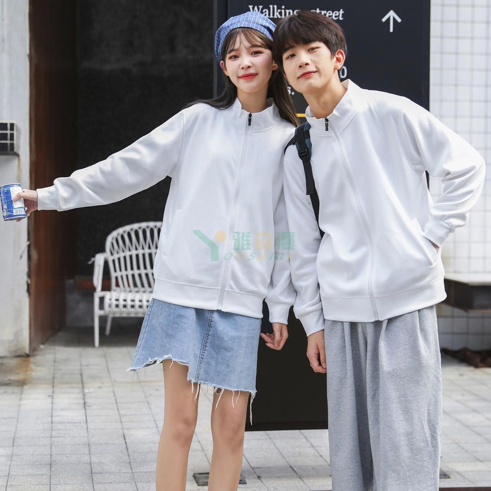 珠地健康棉拉链卫衣(图9)