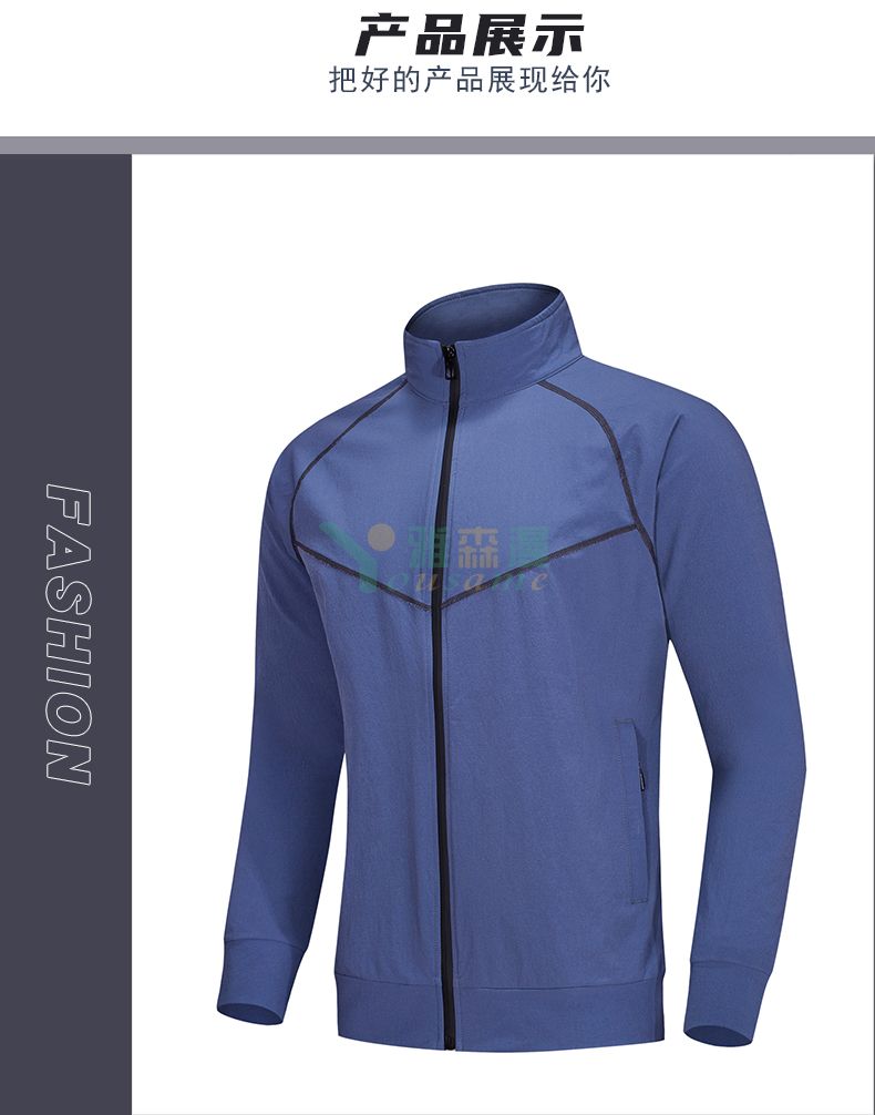 立领运动服上衣(图6)