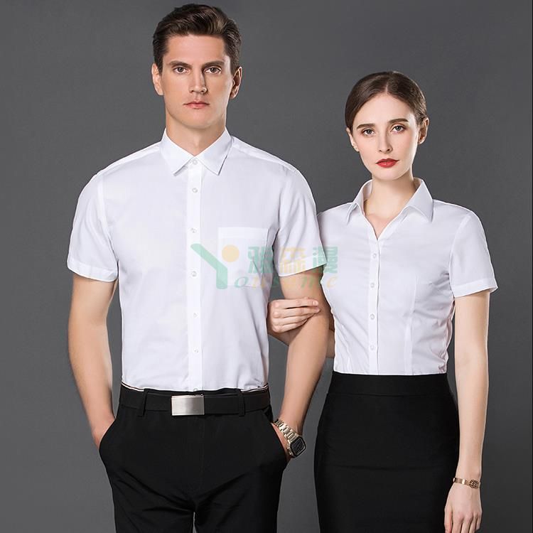 全棉液氨免烫衬衫（男+女）