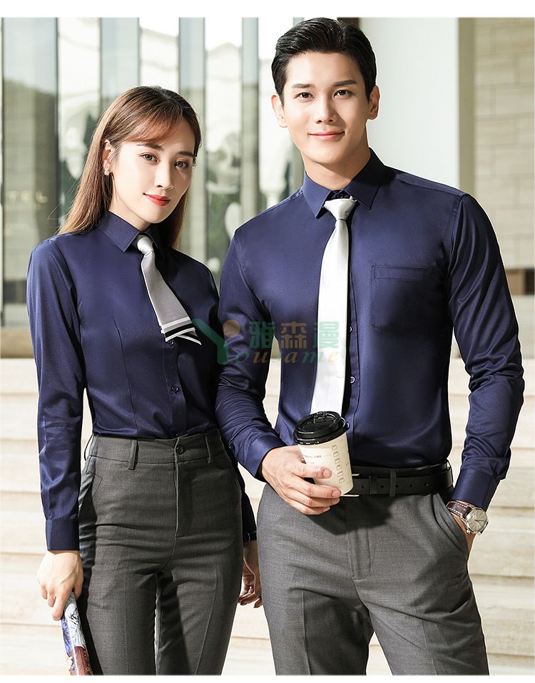 职业商务长袖衬衫（男+女）(图21)
